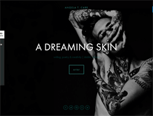 Tablet Screenshot of adreamingskin.com